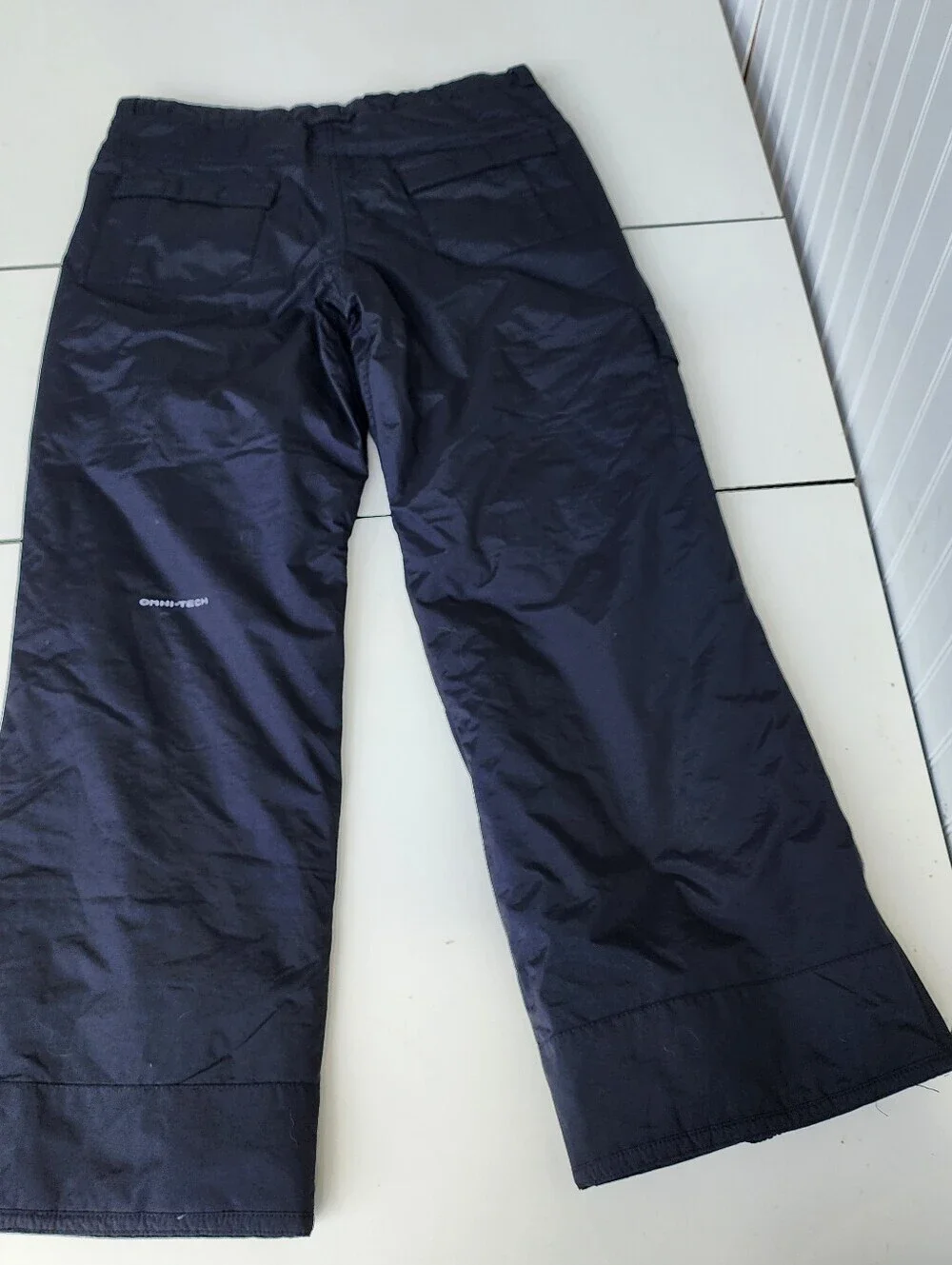 Columbia Omni Shield Snow Pants Youth 16/18 Waterproof Snowboard Ski Black
